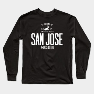 USA, America, San Jose, California Long Sleeve T-Shirt